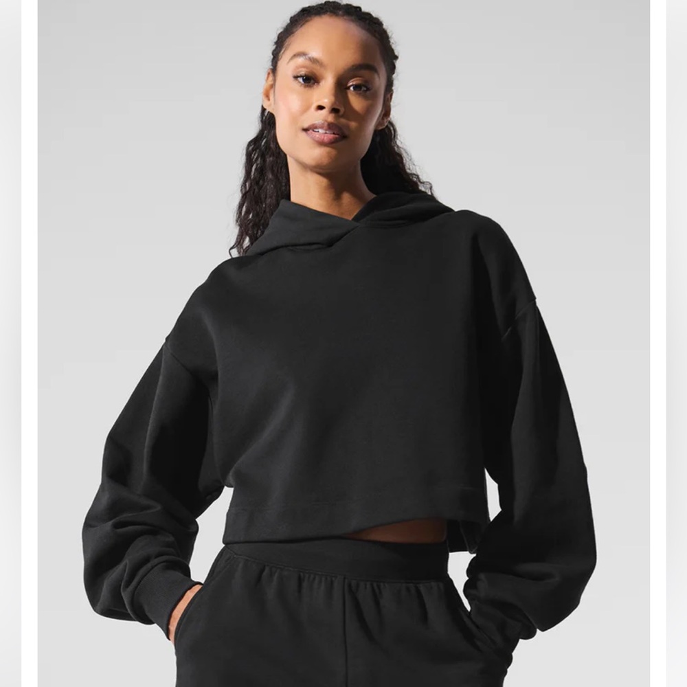 Alo Yoga Bae Hoodie in Black